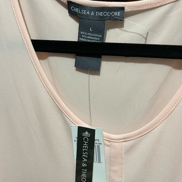 ๐ Light Pink flowy sleeveless tank/cami flowy BNWT - Picture 2 of 3